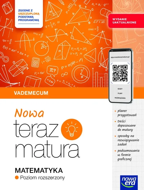 Nowa Teraz matura Matematyka Vademecum rozszerzony NOWA ERA 2026/2027