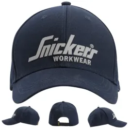 czapka-z-daszkiem-meska-do-pracy-bejsbolowka-snickers-9041-granatowa