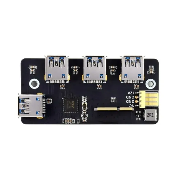 adapter-pcie-na-4x-usb-3-2-gen1-do-raspberry-pi-cm4-waveshare-18899-stan-nowy-kod-producenta-18899