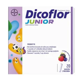 dicoflor-junior-saszetki-z-proszkiem-smak-owoce-lesne-20-szt