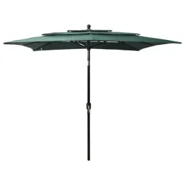 vidaxl-3-poziomowy-parasol-na-aluminiowym-slupku-zielony-25x25-m