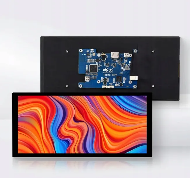 Wyświetlacz QLED 10.4” 1600 x 720 HDMI Waveshare 10.4HP-CAPQLED