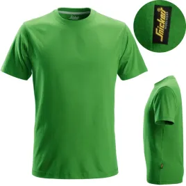 koszulka-meska-bawelniana-t-shirt-roboczy-bhp-snickers-2502-zielona-xl