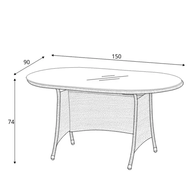 stol-ogrodowy-halmar-master-150x90-owalny-technorattan-szklany-blat-linia-master