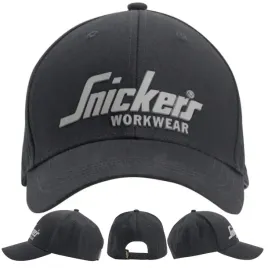 czapka-z-daszkiem-meska-do-pracy-bejsbolowka-snickers-9041-truckerka-czarna