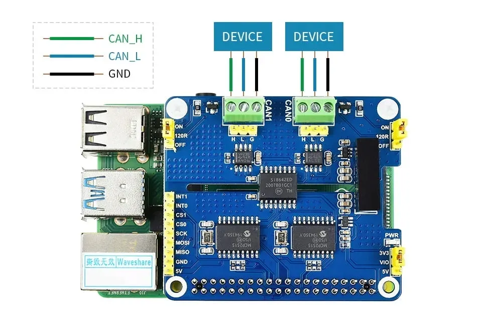 hat-can-2-kanaly-dla-raspberry-pi-mcp2515-stan-nowy