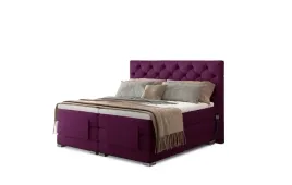 lozko-kontynentalne-180-clover-z-funkcja-relaksu-elektrycznego-rozowy