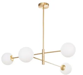 lampa-sufitowa-zlota-milano-4-klosze-mleczne-kule