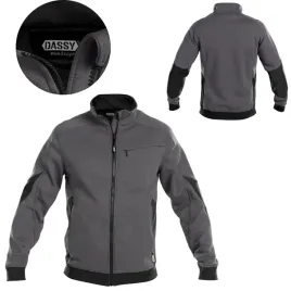 bluza-meska-bawelniana-rozpinana-robocza-mocna-premium-dassy-velox-szara-l