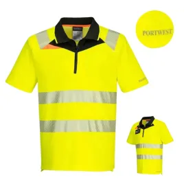 koszulka-odblaskowa-polo-oddychajaca-portwest-dx412-zolto-czarna-xxl