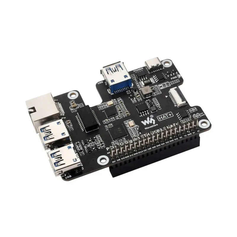 pcie-do-gigabit-ethernet-usb-3-2-3xusb-ethernet-hat-dla-raspberry-pi-5-stan-nowy