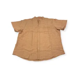 meska-koszula-old-money-stojka-krotki-rekaw-rozmiar-2xl
