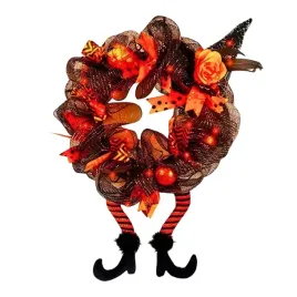 dekoracja-halloweenowa-wieniec-wianek-ozdoba-na-drzwi-czarownica-nogi-led