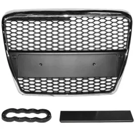 grill-atrapa-bez-znaczka-rs-style-audi-a6-c6-chrom