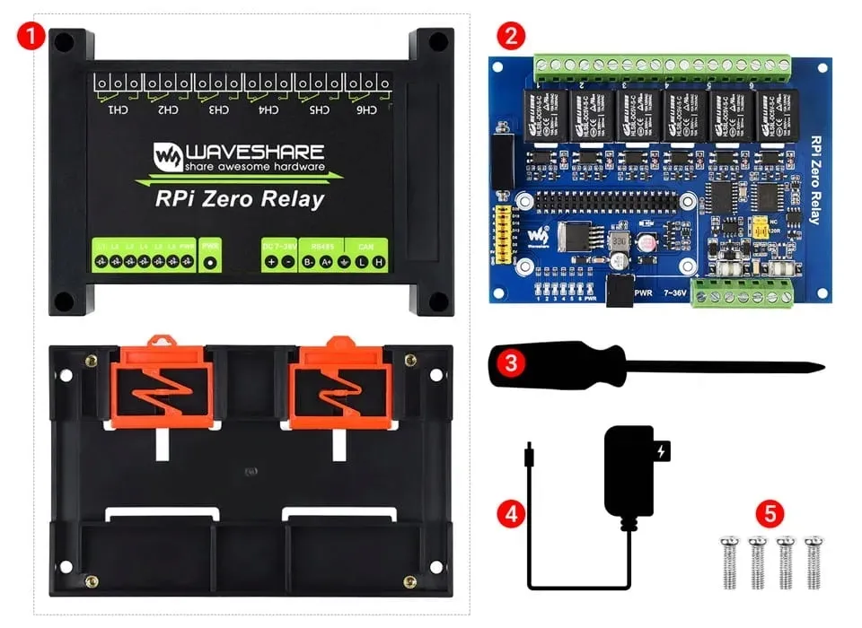 modul-z-6-przekaznikami-rs485-can-dla-raspberry-pi-zero
