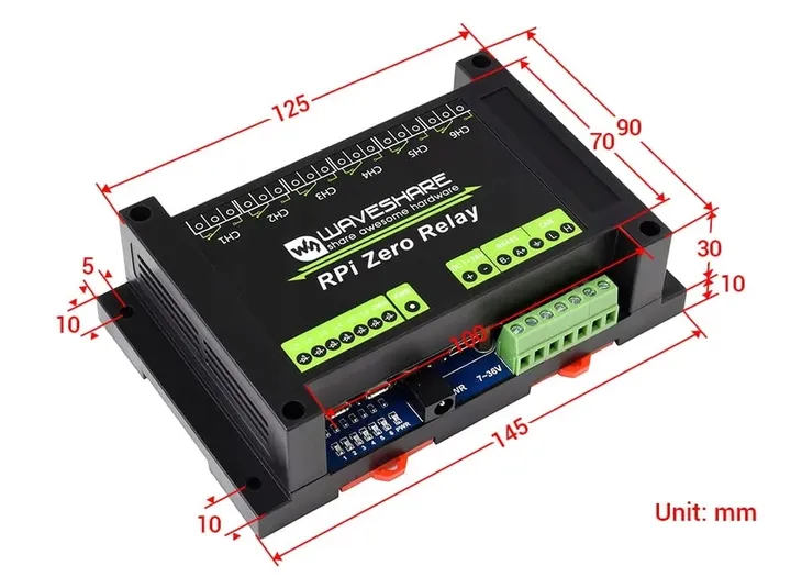 modul-z-6-przekaznikami-rs485-can-dla-raspberry-pi-zero-stan-nowy-rodzaj-modul-rozszerzajacy