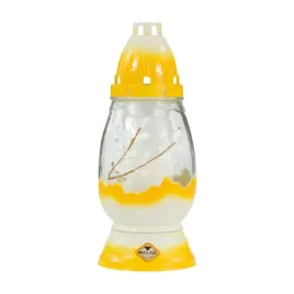 znicz-szklany-24-cm-mix-wielkanoc-max-pol-z-wymiennym-wkladem-parafinowym