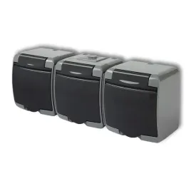 gniazdo-potrojne-3x-hermetyczne-ip54-szare-grafitowe-n-t-nt