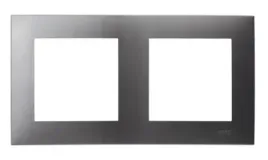 ramka-podwojna-szary-mat-ospel-szafir