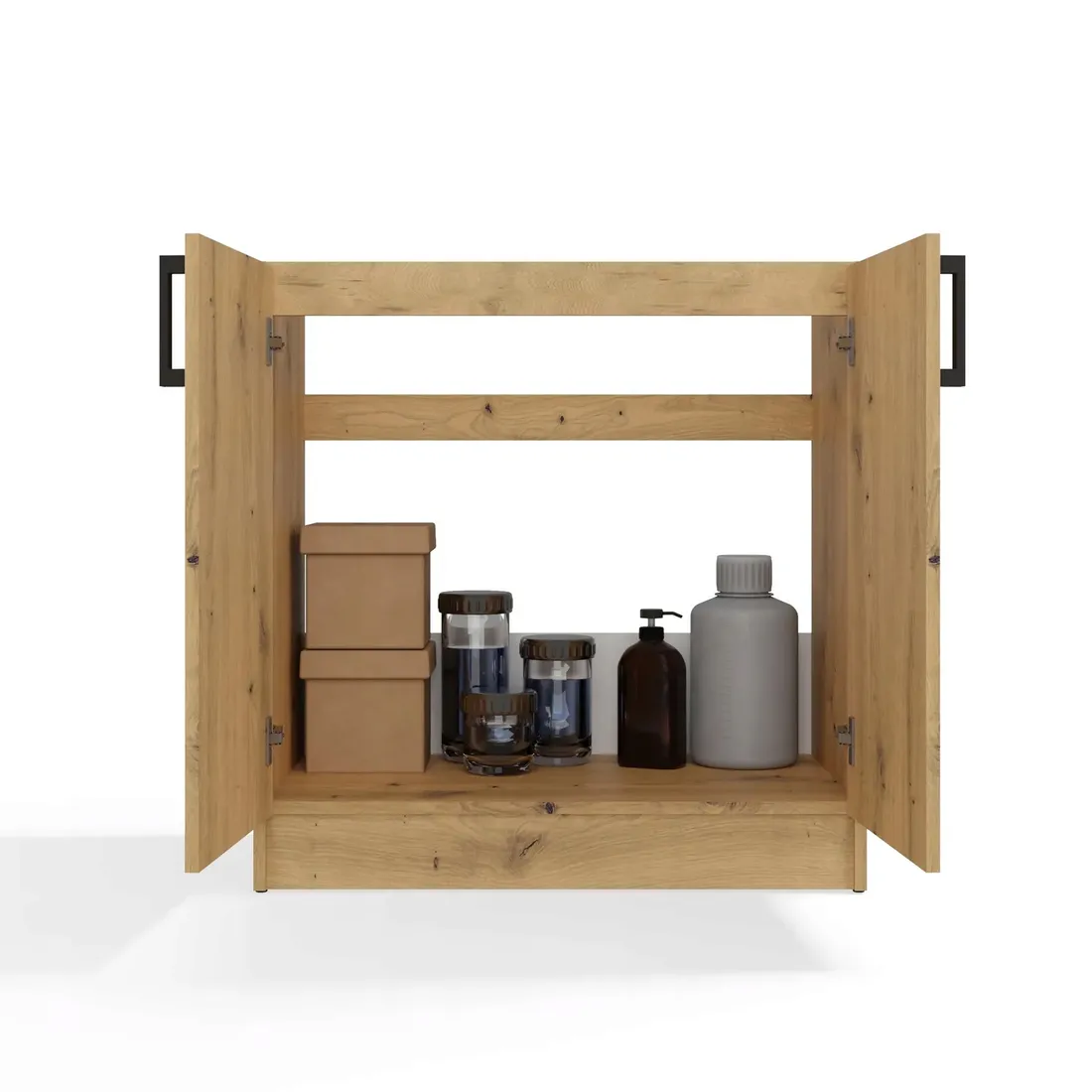 meble-kuchenne-katia-d-80-dab-artisan-szafka-kuchnia-pod-blat-zlew-kuchnia-stan-nowy