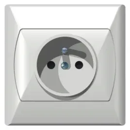 gniazdo-pojedyncze-z-uziemieniem-biale-akcent