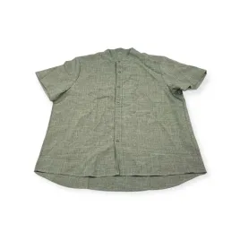 meska-koszula-old-money-stojka-krotki-rekaw-rozmiar-2xl