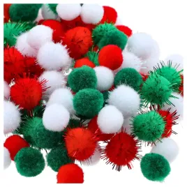 pompony-poliestrowe-do-dekoracji-diy-ozdobne-swiateczny-mix-pomponiki