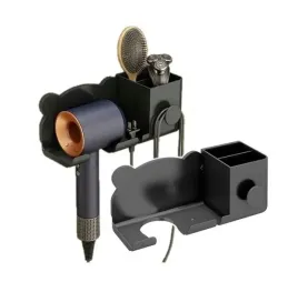 da233-uchwyt-scienny-na-suszarke-do-wlosow-czarny