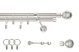 karnisz-nikiel-podwojny-kula-crystal-480-cm-19-19mm