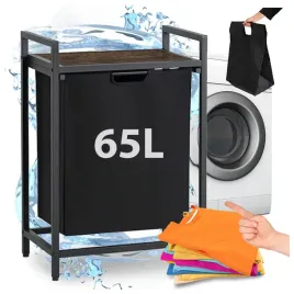 kosz-lazienkowy-czarny-waski-z-polka-loft-na-pranie-65l-kai