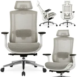 ergonomiczny-fotel-gamingowy-bezowy-obrotowy-regulowany-biurowy-sky