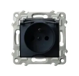 gniazdo-bryzgoszczelne-pojedyncze-z-uziemieniem-z-klapka-szare-ospel-szafir