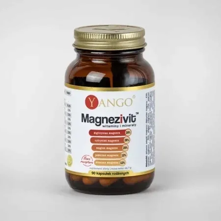 Yango - Magnezivit - witaminy i minerały - 90 kaps.