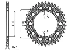 sunstar-zebatka-tylna-4448-39-408-39-honda-cb-1300-03-13-cb-1100-13-