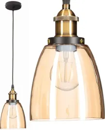 lampa-wiszaca-szklana-kubelek-bursztynowa-amber