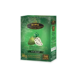 herbata-zielona-aromatyzowana-lisciasta-o-smaku-gravioli-100g-mk-ceylon-tea