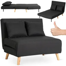 sofa-rozkladana-do-spania-lezak-lozko-lezanka-dwuosobowa-czarna-marry-2