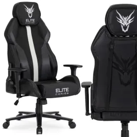 fotel-gamingowy-obrotowy-ergonomiczny-krzeslo-dragon-nexon-czarny-bialy