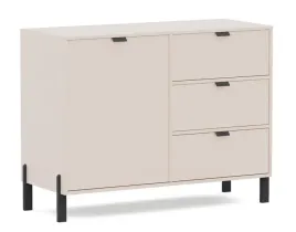 komoda-bez-piaskowy-kaszmir-109x45x85h-na-wysokich-czarnych-nozkach