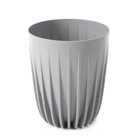 doniczka-mira-fi-145-szara-lamela-14-5cm