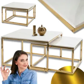 stolik-kawowy-kwadratowy-zestaw-2w1-lawa-glamour-bialy-marmur-zloty-tenor