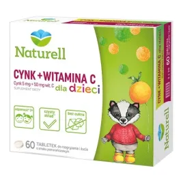 naturell-cynk-witamina-c-dla-dzieci-tabletki-do-zucia