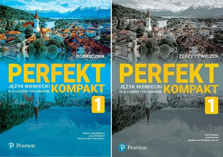 J. niemiecki Perfekt KOMPAKT 1 Ćwiczenia + Podręcznik PEARSON