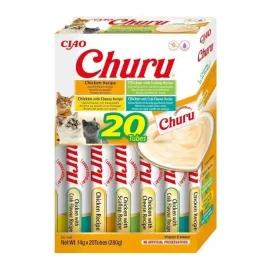 inaba-cat-churu-20x14g-280g-kremowy-przysmak-dla-kota-mix-z-kurczakiem