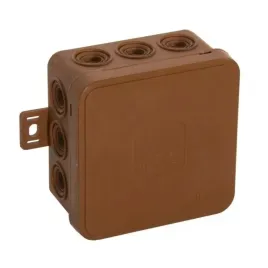 puszka-elektryczna-natynkowa-hermetyczna-75x75x41-mm-ip54-brazowa