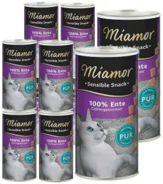 przysmak-dla-kota-karma-miamor-sensible-snack-kaczka-liofilizowana-10x30g