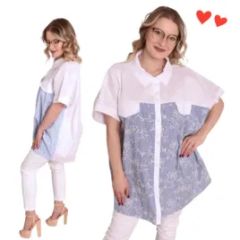 elegancka-koszula-damska-z-haftem-paski-nowoczesna-bawelna-50-52-5xl-6xl