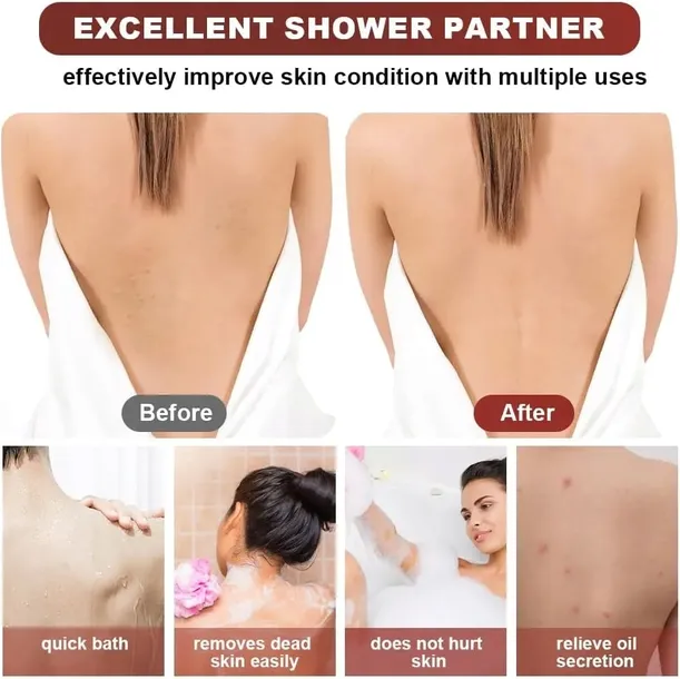 recznik-zluszczajacy-do-plecow-myjka-peelingujaca-dwustronna-91-cm-stan-opakowania-oryginalne