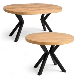 stol-okragly-o100-rozkladany-do-200-cm-dab-craft-czarny-metal-x