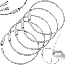 5x-zawieszka-do-kluczy-brelok-brylok-stalowy-linka-stalowa-skrecana-5x15cm